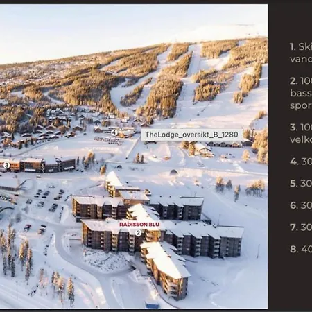 Appartement Modern Apartment In Trysil Lodge - Ski-Inout Trysil